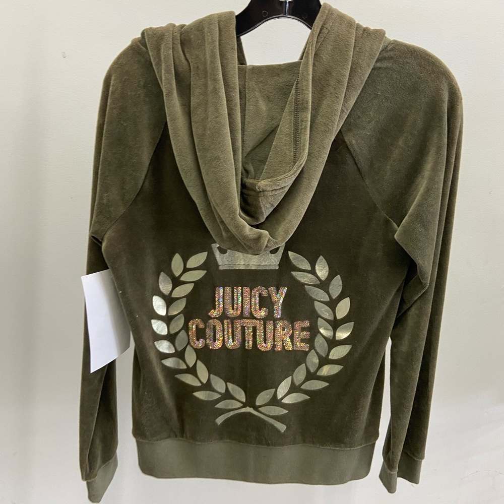 Juicy Couture velour jacket piece to tracksuit